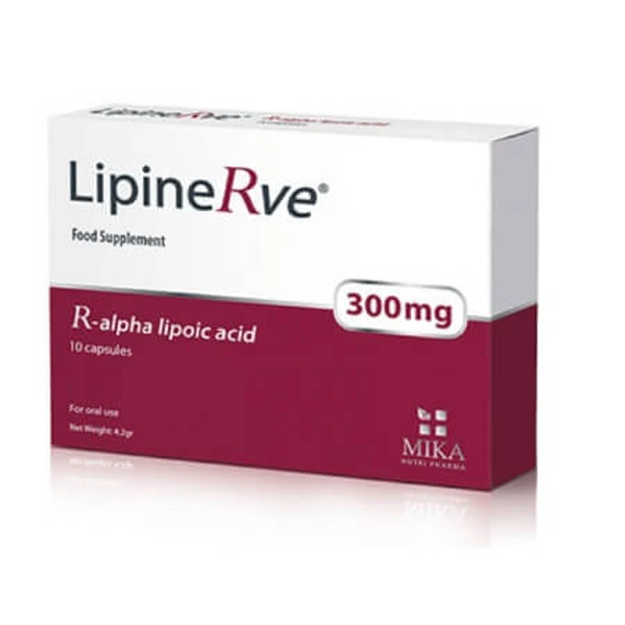 LipineRve | Krachtig voedingssupplement met ontstekingsremmende en antioxiderende eigenschappen | 10 capsules