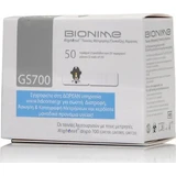 Bionime | GS700 | Paski do pomiaru poziomu glukozy we krwi | 50 sztuk