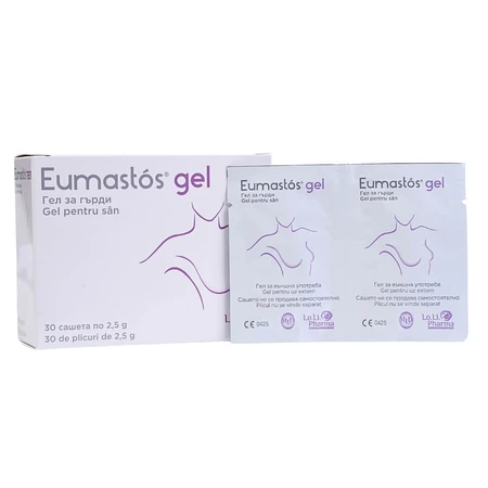 Eumastos gel, 30 sobres x 2,5 g, Loli Pharma