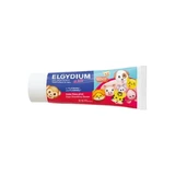 Elgydium | Kids Emoji Zahnpasta-Gel | Kinderzahnpasta mit Erdbeergeschmack | 50 ml