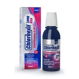 Intermed |  Bain de bouche Chlorhexil 0,20 % à usage prolongé |  Bain de bouche offrant une protection antimicrobienne | 250 ml