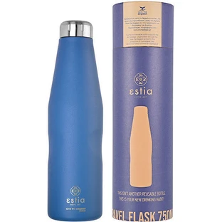 Estia | Termo de viaje «Save The Aegean», azul denim | 750 ml
