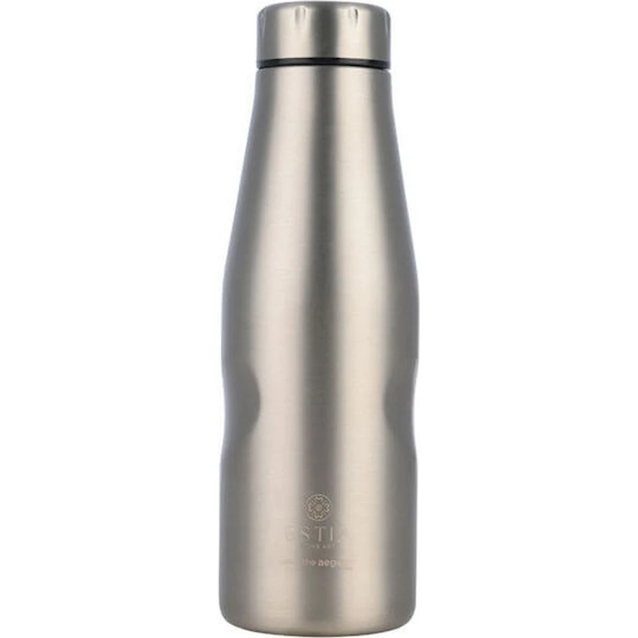 Estia | Flasque de voyage « Save The Aegean » en acier | 500 ml