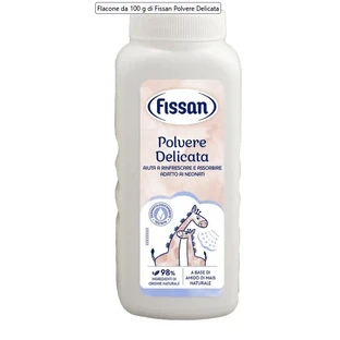 Fissan | Delicate Powder Babypoeder - Zacht talkpoeder | 100 g