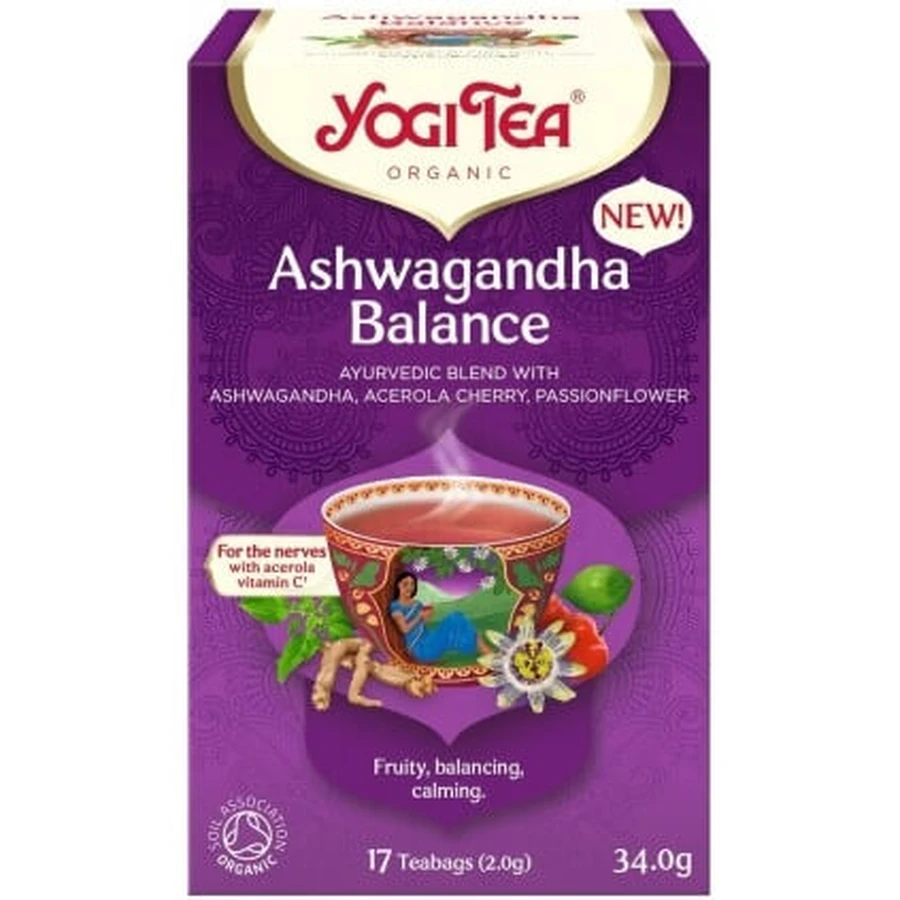 Yogi Tea | Ashwagandha Balance | 17 Teebeutel