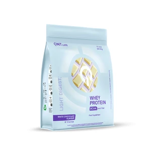 QNT | Proteína de suero Light Digest con chocolate blanco | 500 g 