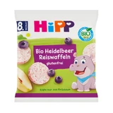 Hipp | Galletas de arroz con arándanos para bebés, a partir de los 8 meses | 35 g