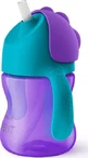 Avent | Vaso con pajita y asas, a partir de 9 meses, verde y morado, 200 ml  SCF796/02