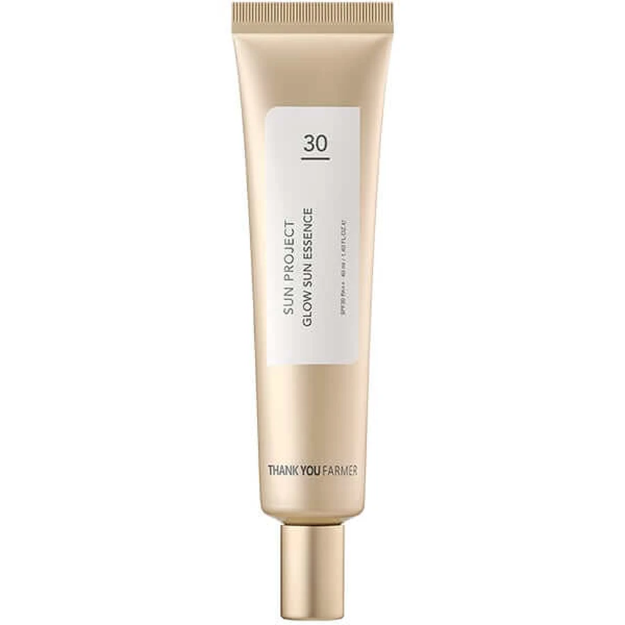 Vielen Dank, Farmer | Sun Project Glow Sun Essence SPF30 PA++ Gesichtssonnencreme | 40 ml