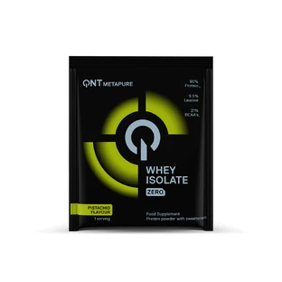 QNT | Proteína aislada de suero Metapure Zero, sabor pistacho | 30 g 