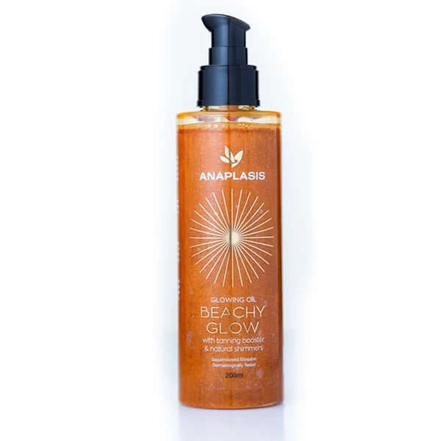 Anaplasis | Glow Quick-Tanning Oil met natuurlijke bijenwas en iriserende parels | 200 ml