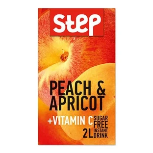 Step | Peach & Apricot Vitamin-Enriched Instant Beverage Powder | 9 g 