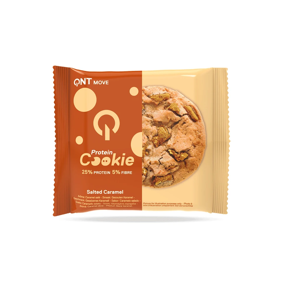 QNT | Protein-Keks mit gesalzenen Karamellstückchen | 60 g