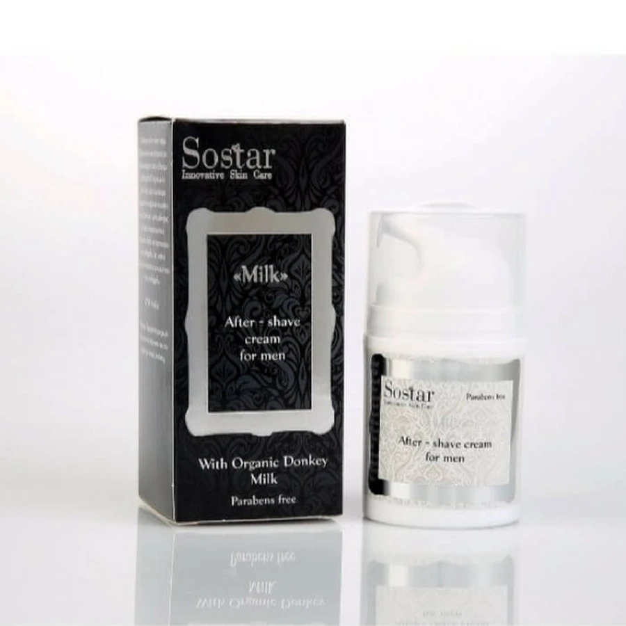 Sostar | „The Milk“ After-Shave-Creme für Männer | 50 ml