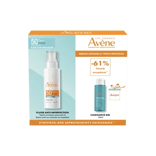 Avène | Anti-Imperfection SPF50+ Cleanance Gel 100 ml – Gratisgeschenk | 1 Set