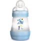Mam | Anticólicos | Biberón anticólicos de plástico, azul claro, a partir de 0 meses | 160 ml