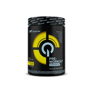 QNT | Pre-Workout Overdrive Sweet Lemonade Lemon Flavor | 390 g