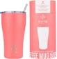 Estia | Taza de café térmica «Save The Aegean» de Fusion Coral con pajita | 500 ml 