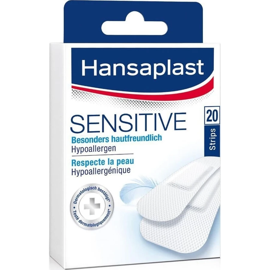 Hansaplast | Sensitive | 20 pleisters