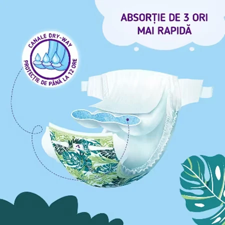 Pañales Junior Fashion &amp; Nature, nº 5, 11-16 kg, 46 piezas, Pufies