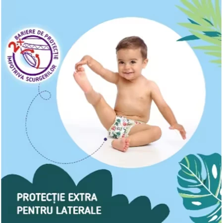 Pañales Junior Fashion &amp; Nature, nº 5, 11-16 kg, 46 piezas, Pufies
