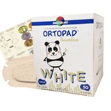Master Aid | Ortopad Medium Children's Eye Patches for Strabismus, White (7.6 x 5.4 cm) | 50 pieces