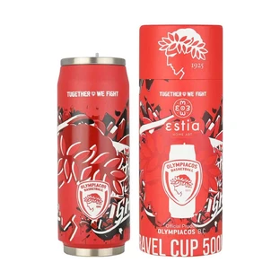 Estia | Olympiacos B.C. „Together We Fight“ Thermobecher | 500 ml 