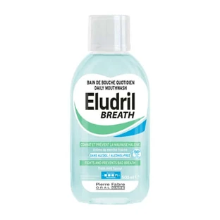 Eludril | Breath Daily Mondwater | Mondwater tegen slechte adem, met een verfrissende mintsmaak | 500 ml