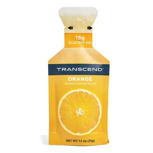 Transcend | Glucose Gel Orange 15g Glucose Gel with Orange Flavor | 1…
