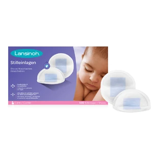 Breast pads, 100 pieces, Lansinoh