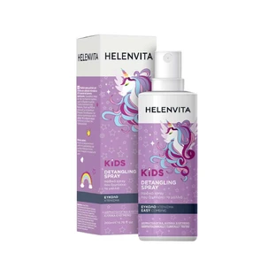Helenvita | Spray démêlant pour enfants « Licorne » pour un coiffage facile | 200 ml 