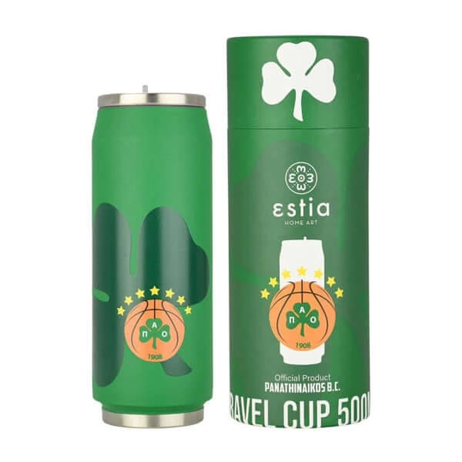 Estia | Pahar termic Ediția Panathinaikos B.C. | 500 ml 