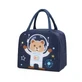 Bolsa térmica para el almuerzo de 5,5 litros, color ámbar | Astronauta azul