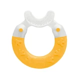 Mam | Bite &amp; Brush for Cleaning Teeth (3+ Months) | Yellow | 1 pc