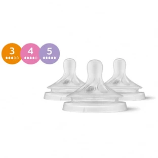Avent | Natural Response Mix &amp; Match-speen set voor vanaf 1 maand | 3 stuks 