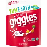 YumEarth | Biologische Giggles-kauwsnoepjes | Biologische zachte snoepjes met fruitsmaak | 50 g