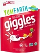 YumEarth | Biologische Giggles-kauwsnoepjes | Biologische zachte snoepjes met fruitsmaak | 50 g