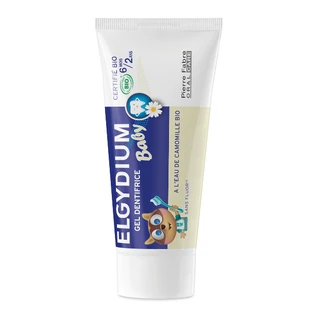 Elgydium | Pasta de dientes para bebés de 6 meses a 2 años | 30 ml
