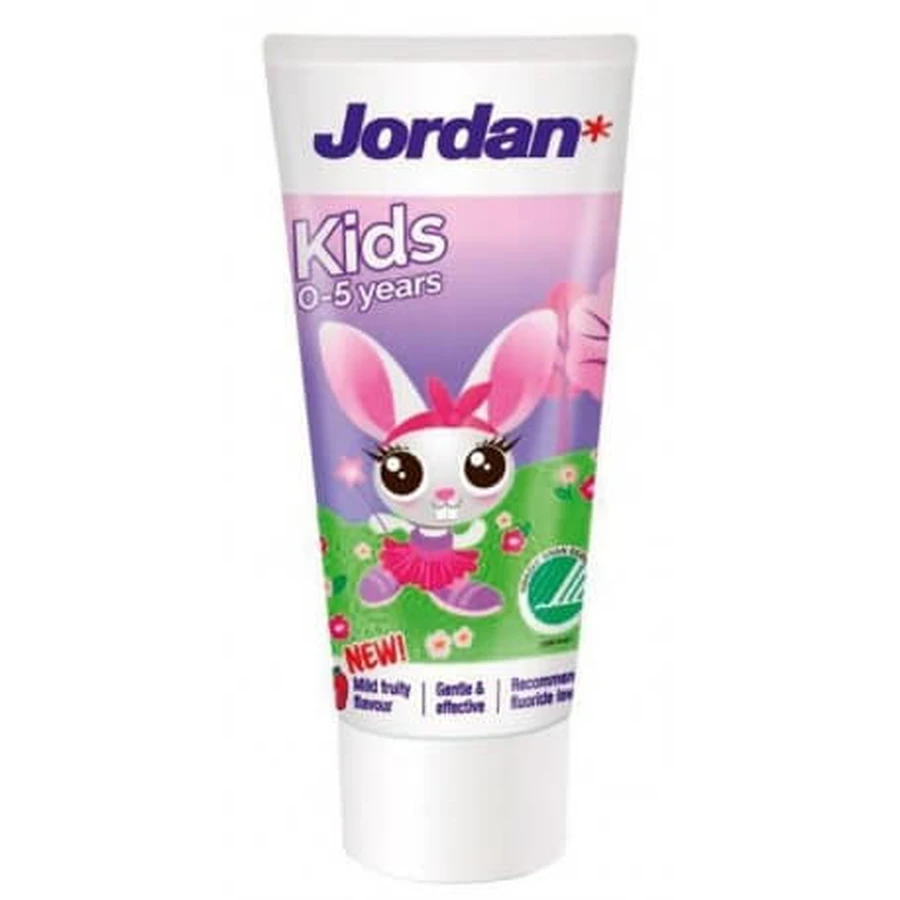 Jordan | Junior Toothpaste 0–5 Years | Children's Toothpaste for Ages 0–5 | 50 ml
