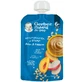 Gerber | Natural For Baby Fruit Purees with Oats, Apple, and Peach | 110 g