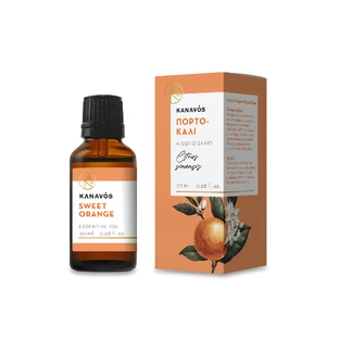 Kanavos | Etherische olie van zoete sinaasappel | 20 ml