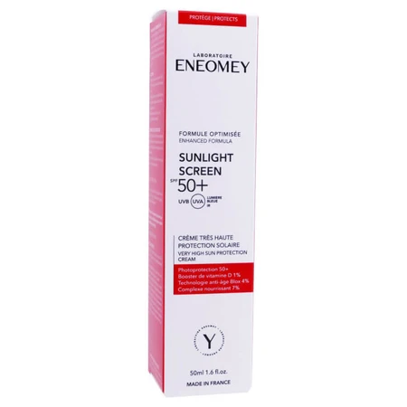 ENEOMEY SUNLIGHT SCREEN 50+ ZEER HOOGE BESCHERMINGSFACTOR ZONNEBRANDCRÈME 50 ML