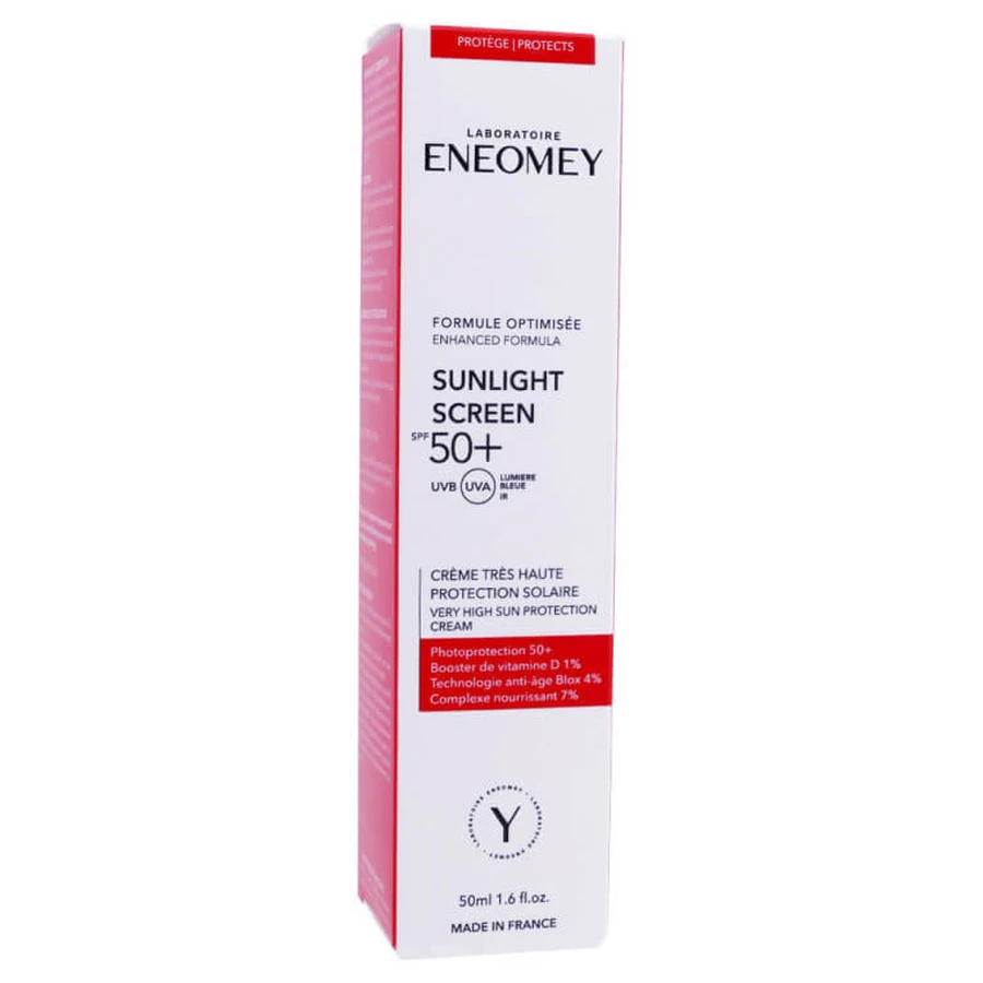 ENEOMEY SUNLIGHT SCREEN 50+ ZEER HOOGE BESCHERMINGSFACTOR ZONNEBRANDCRÈME 50 ML