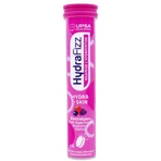 UPSA HYDRAFIZZ HYDRA + SKIN RED BERRIES 16 EFFERVESCENT TABLETS