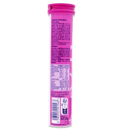 UPSA HYDRAFIZZ HYDRA + SKIN RED BERRIES 16 EFFERVESCENT TABLETS