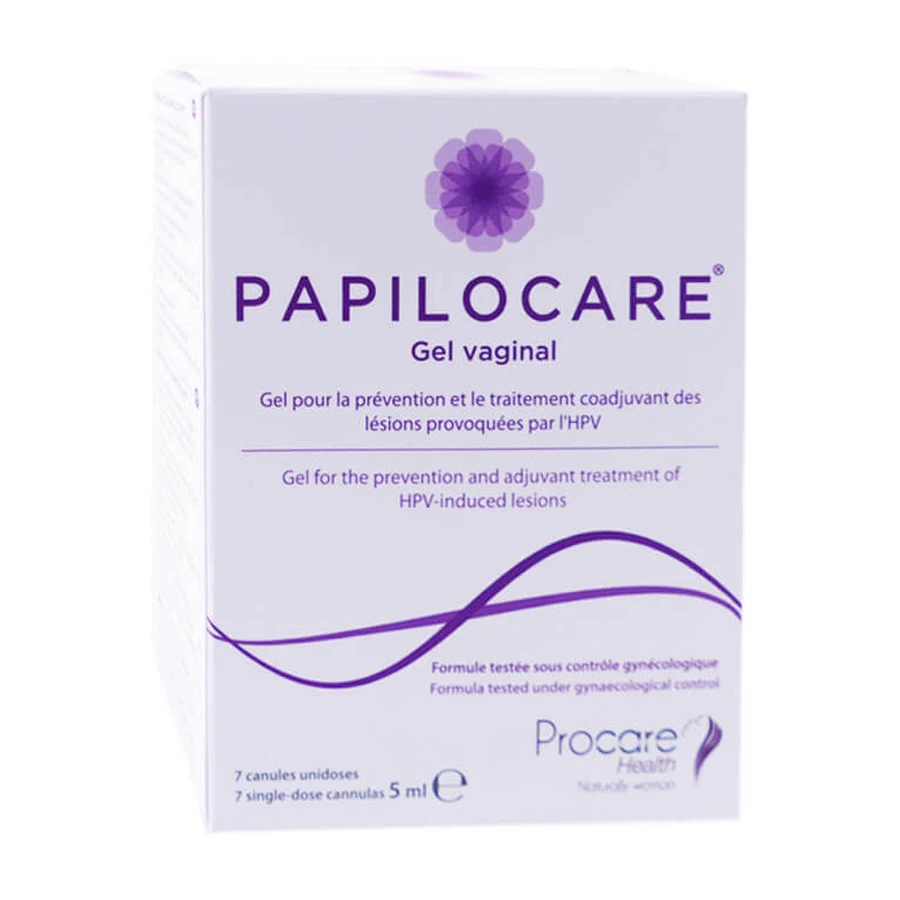 PROCARE PAPILOCARE VAGINALGEL, 7 Einzeldosis-Applikatoren, 7 × 5 ml