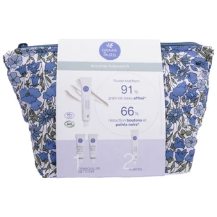 GRAINE DE PASTEL ROUTINE PURIFIANTE 3 SOINS + TROUSSE