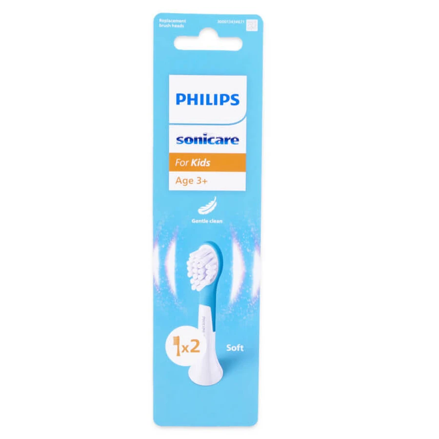 PHILIPS SONICARE KIDS NACHFÜLLPAKET: 2 KINDER-BÜRSTKÖPFE