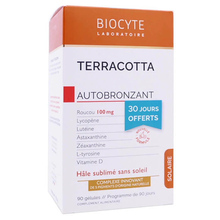 BIOCYTE TERRACOTTA SELF-TANNING 90 CAPSULES
