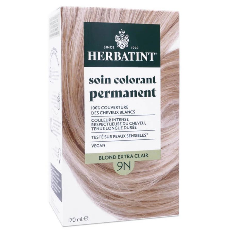 HERBATINT PERMANENTE HAARKLEUR EXTRA LICHTBLOND 9N 170 ML